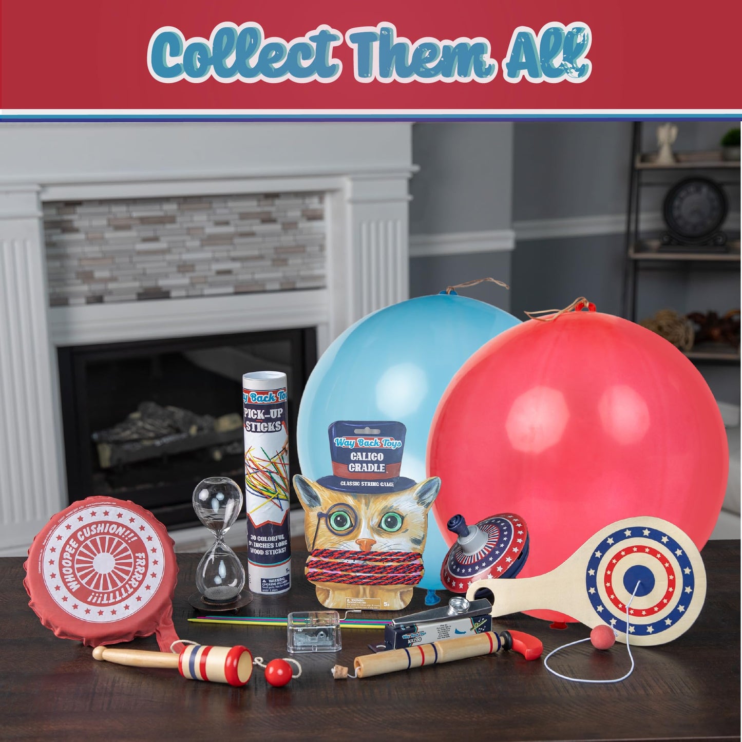 Continuum Games Way Back Toys Auto Inflating Whoopie Cushion, Novelty Family Fun Game For Ages 5 And Up