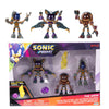 Sonic The Hedgehog 2.5-inch Action Figures Multipack: The Grim - Sonic Trooper, Knuckles Trooper, Rouge Trooper, Yellow & Purple Shards, Ages 3+
