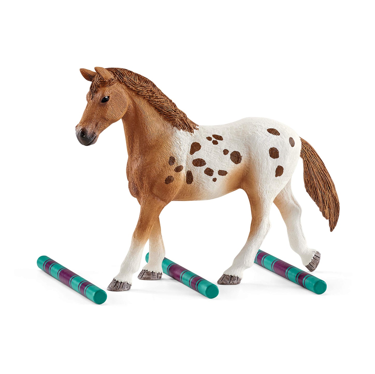 Schleich Horse Club, 11-Piece Playset, Horse Toys For Girls And Boys 5-12 Years Old Lisa’S Tournament Training With Appaloosas