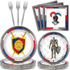 96 Piece Medieval Party Decorations Castle Birthday Paper Plates And Napkins Knights Party Birthday Supplies Favors For Boys And