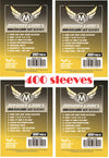 Mayday Games 7039 Clear Sleeves 41X63Mm Mini Usa Size (4X100 Pack, 400 Sleeves)