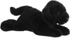 Aurora® Black Labrador Stuffed Animal - 12 Inches, Polyester, Adorable Flopsie™ - Playful Ease - Model 31599