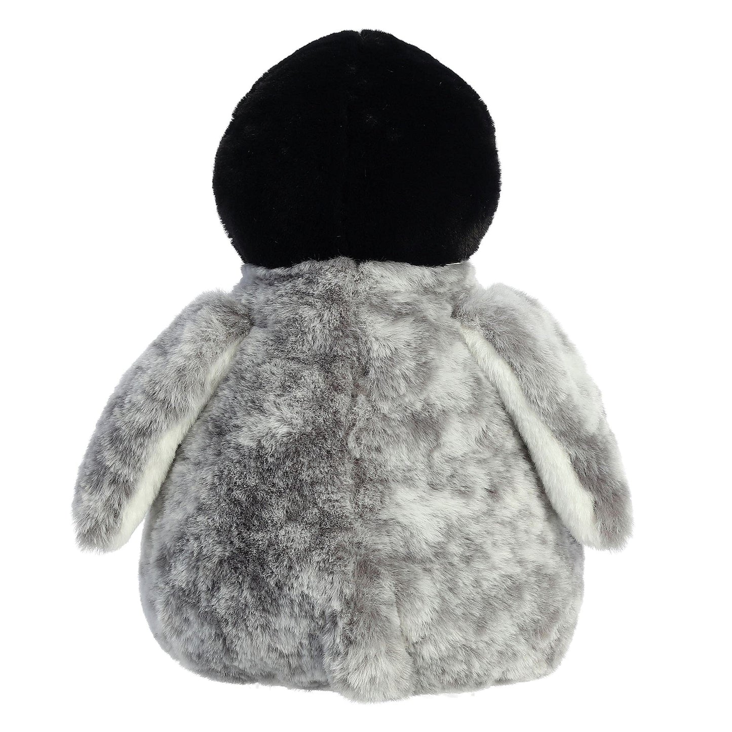 Aurora Festive Holiday Pippy Penguin Stuffed Animal - Seasonal Cheer - Heartwarming Gifts - Gray 11 Inches