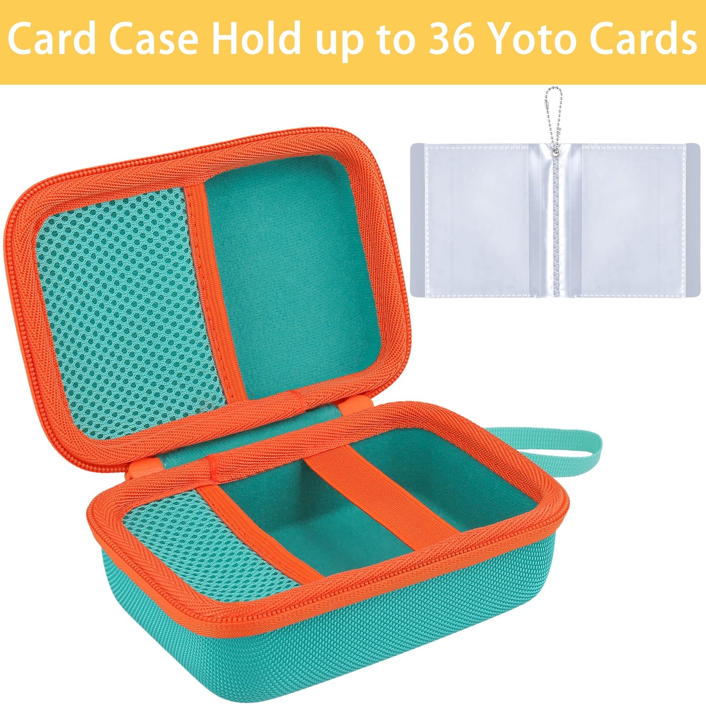 co2CREA Hard Case Compatible with Yoto Mini 2024 Edition Kids Audio Music Player Children Speaker Plays Audiobook Cards Radio an