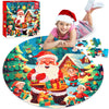 Jigsaw Floor Puzzles For Kids Games - Christmas 70 Pieces Large Toddler Puzzles For Girls Boys Ages 3 4 5 6 7 8 Years Old - Educ