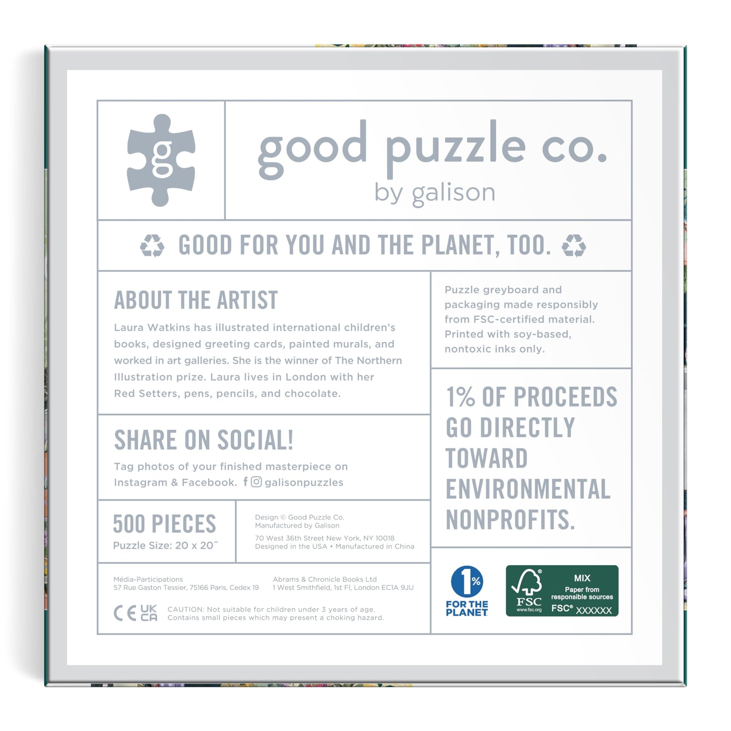 Good Puzzle Co Gardener'S Nook - 500 Piece Jigsaw Puzzle Featuring Beautiful Artwork Of Garden Shed During Spring