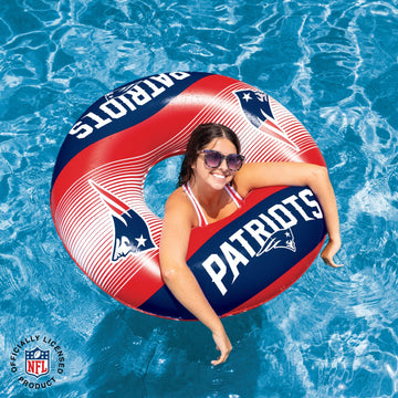 Bigmouth New England Patriots 36 Inflatable Pool Floats Officially Licensed Nfl Fan Gear Merchandise Inner Tube For Adults An