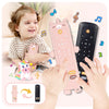 Kiralumi Baby Girl Toys - Baby Remote Control Toy With Unicorn Silicone Cover - Baby Musical Toys Toddler Toys With Realistic Pl