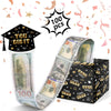 Wenmthg 2024 Graduation Money Box For Cash Gift Pull - Graduation Gift - 100 Pack Surprise Box Explosion Gift - Diy Grad Card Bo