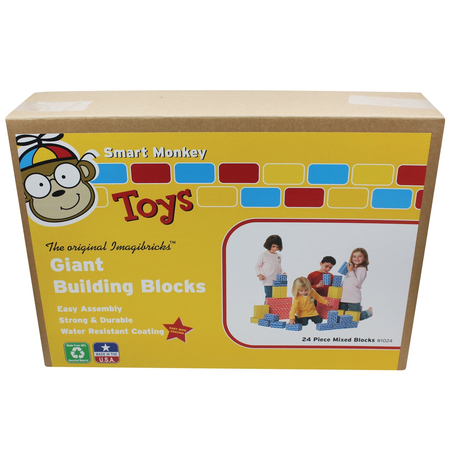 Giant Building Blocks (24 Pieces)