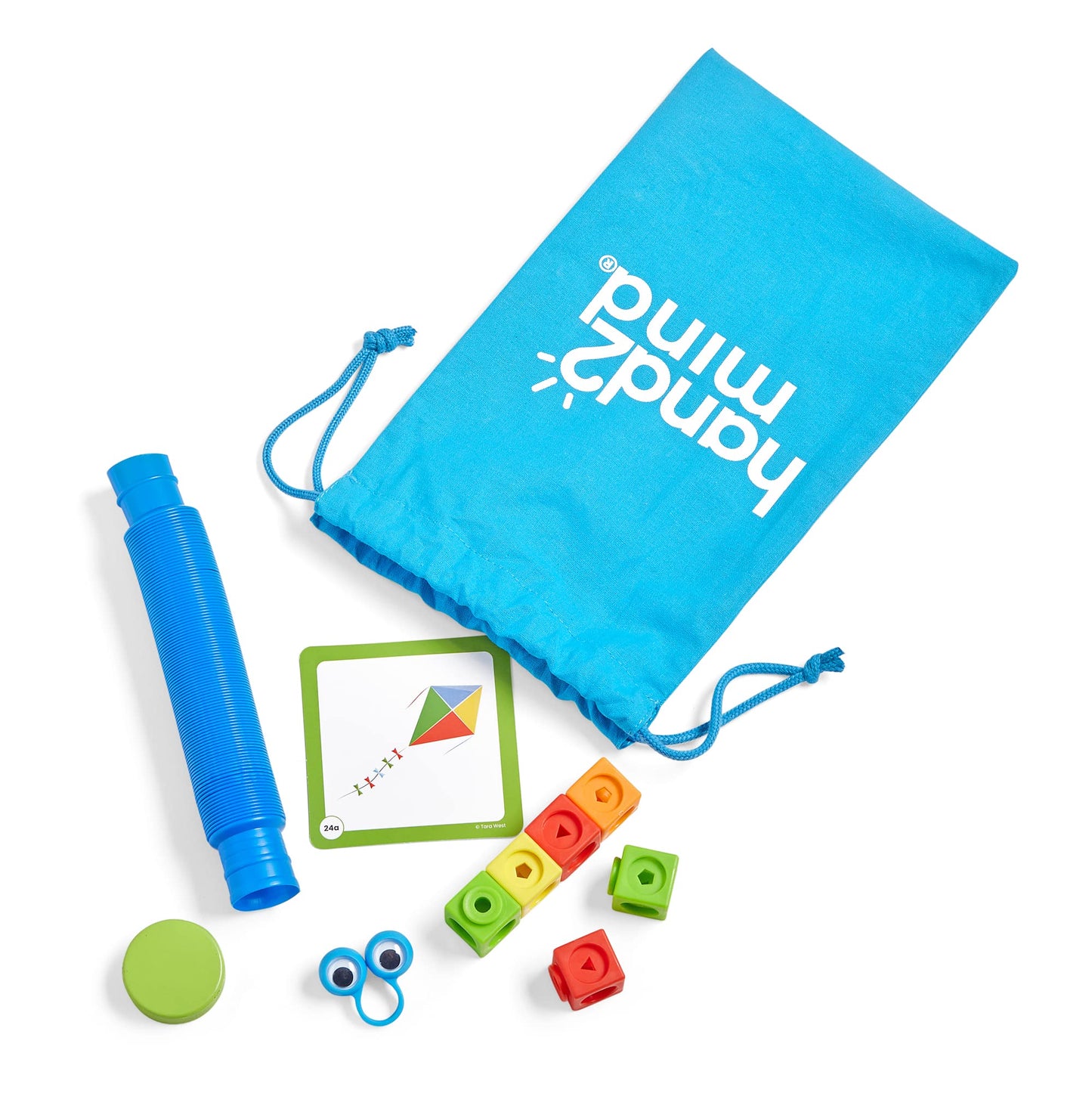 Hand2Mind Little Minds At Work Science Of Reading Essentials Toolkit By Tara West, Decodable Reading Manipulatives, Elkonin Boxe