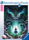Ravensburger Puzzle Disney Avonturen Met Ravensburger 16733 Jigsaw Puzzle Adventure With Alice 1000 Pieces, Teal/Turkoois Groen