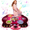 Dance Mat Toys For 3-12 Year Old Kids, 6 Button Kids Dance Mat Bluetooth Dance Pad, Light-Up 6 Game Modes Dance Mat For Kids, Xm