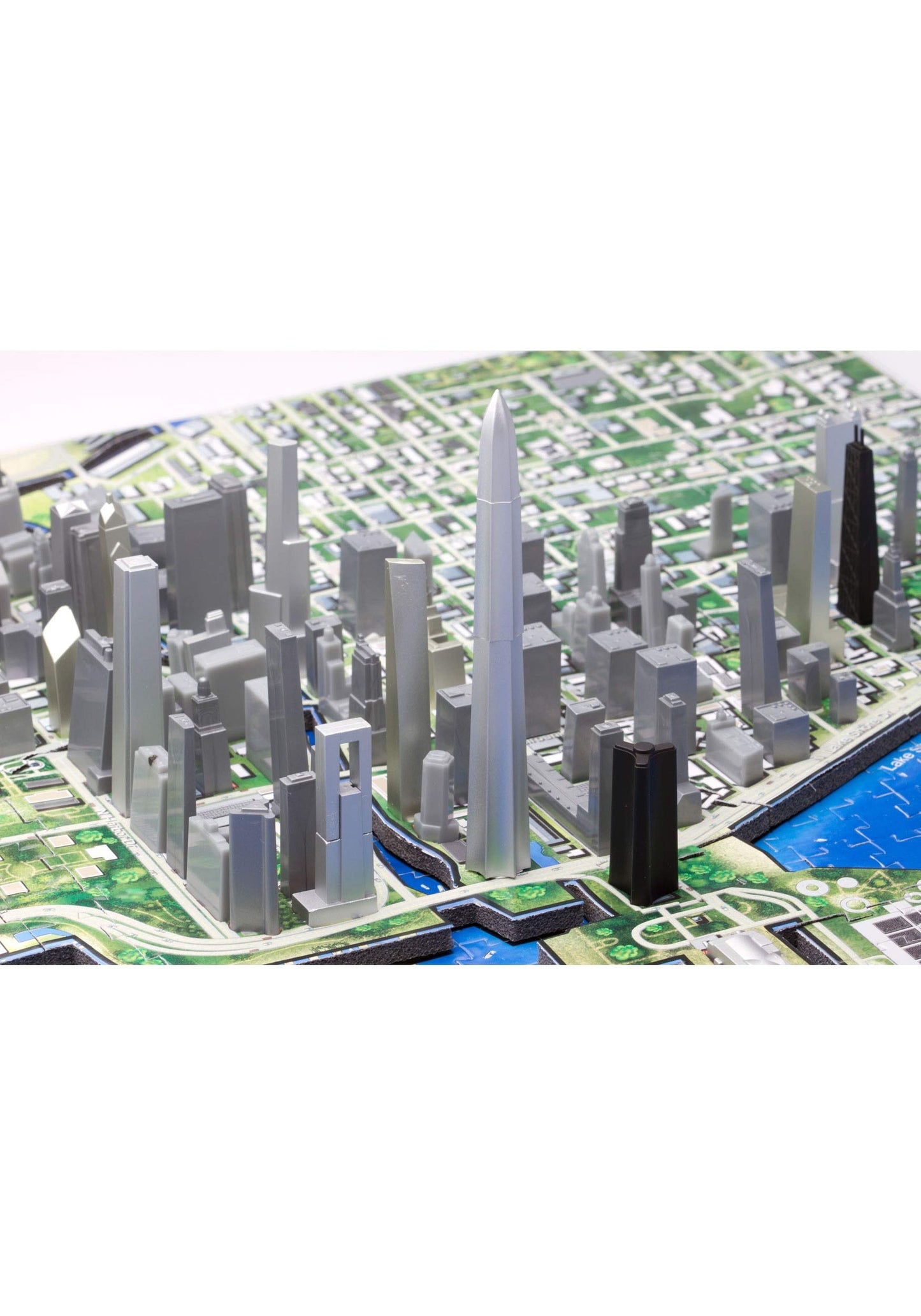 4D Cityscape Chicago Skyline Puzzle