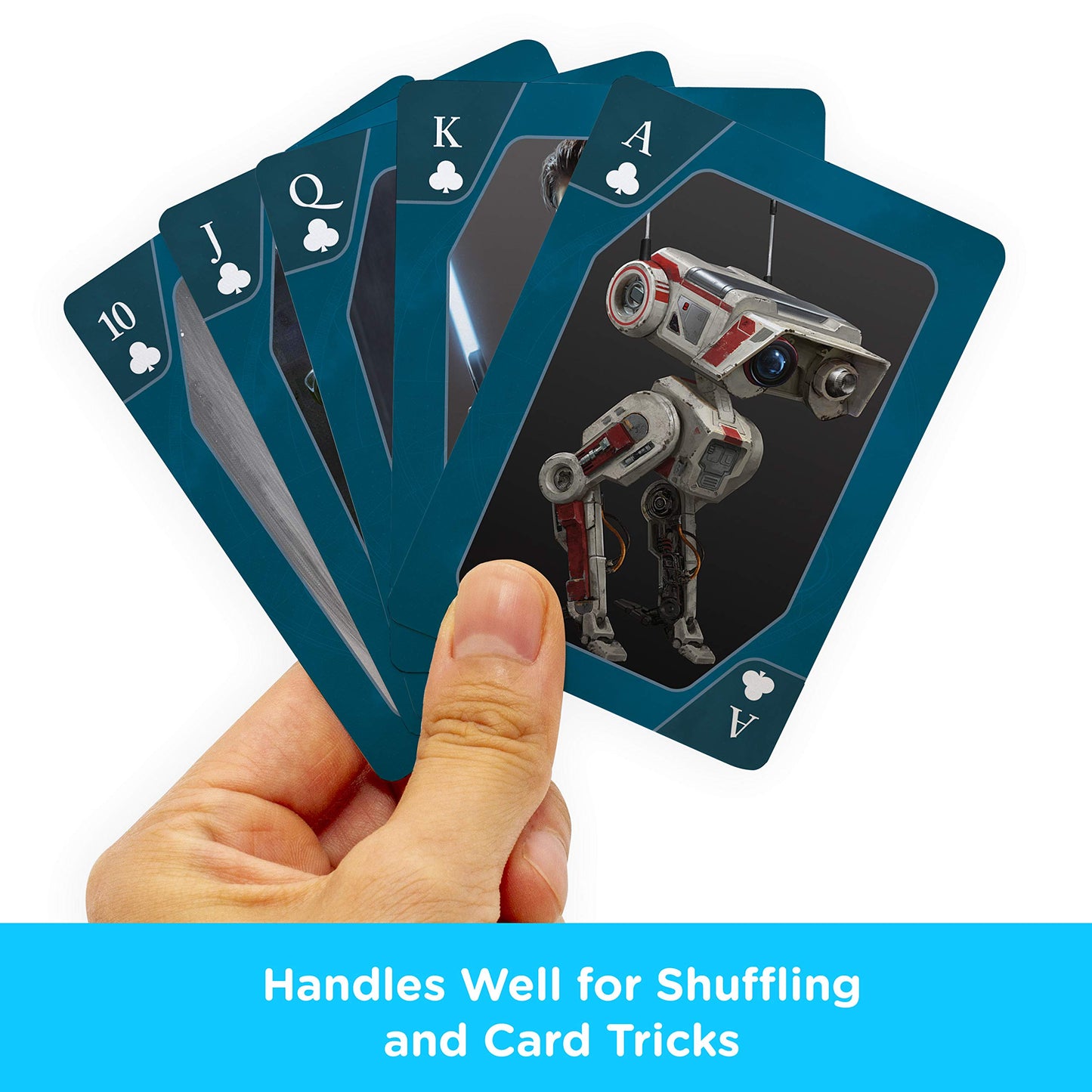 Aquarius Star Wars Playing Cards - Jedi Fallen Order Deck Of Cards For Your Favorite Card Games - Officially Licensed Star Wars