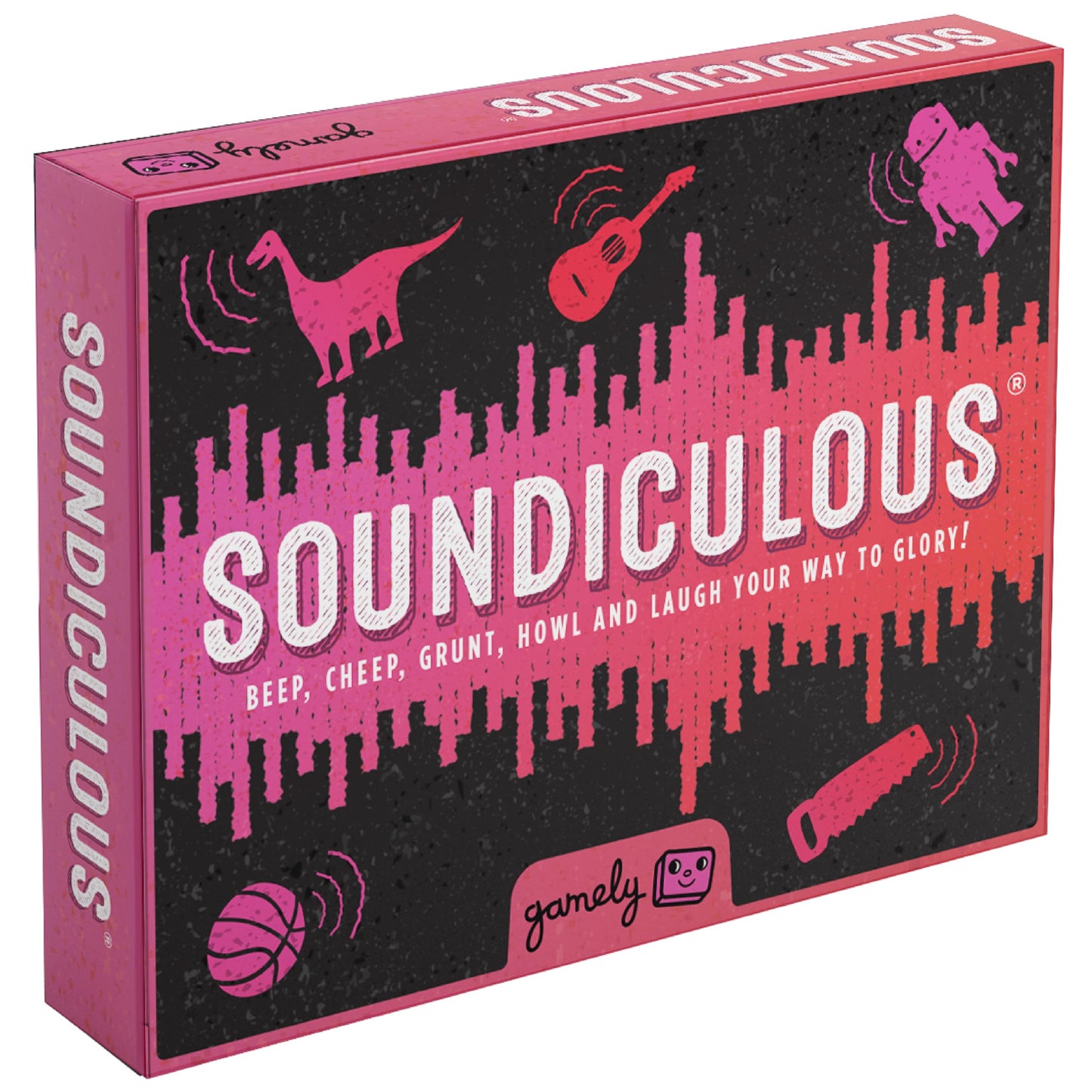 Soundiculous: The Hilarious Pocketsize Party Game Of Ridiculous Sounds That Gets The Whole Family Laughing.