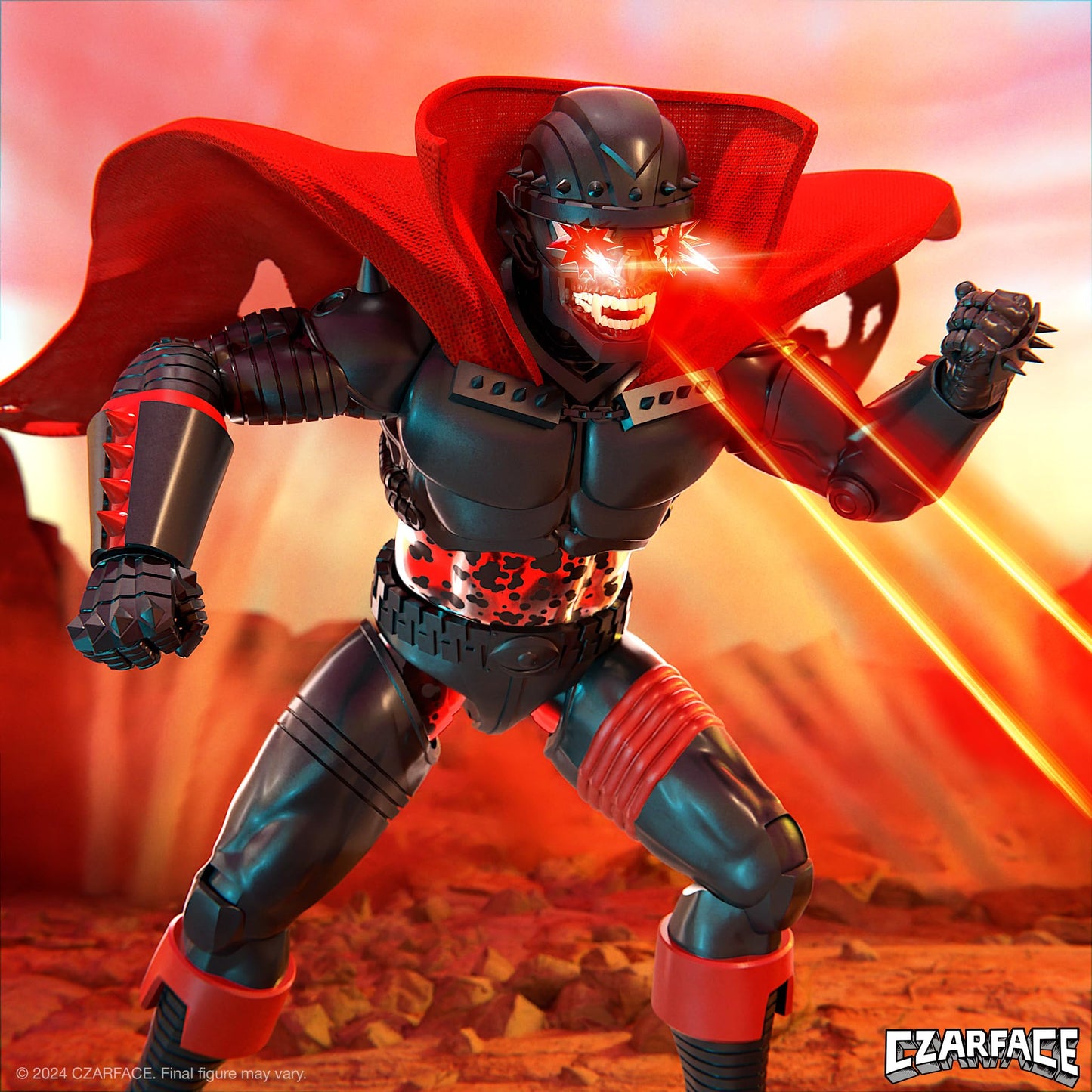 Super7 Ultimates! Czarface Czar Noir - 7' Czarface Action Figure With Accessories Hip Hop Collectibles And Retro Toys
