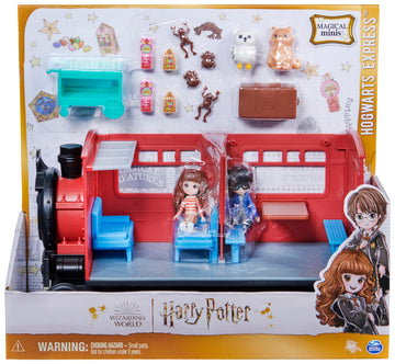 Wizarding World Hogwarts Express Train Playset with 2 Figures, 10 Accessories, Plastic, Model 6064928, for Kids Ages 6 and Up