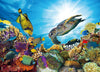 Beduke Jigsaw Puzzles For Adults 1000 Pieces Ocean Animals Thick Sturdy Cardboard Precise Interlocking 1000 Piece Puzzle Age 14+ Family Game