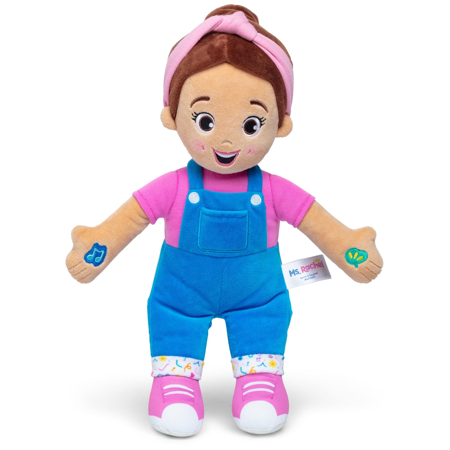 Ms. Rachel Official Speak & Sing Doll, 16 Tall Interactive Toy With 4 Songs & 16+ Phrases, Toddler Toys For Girls & Boys Ages