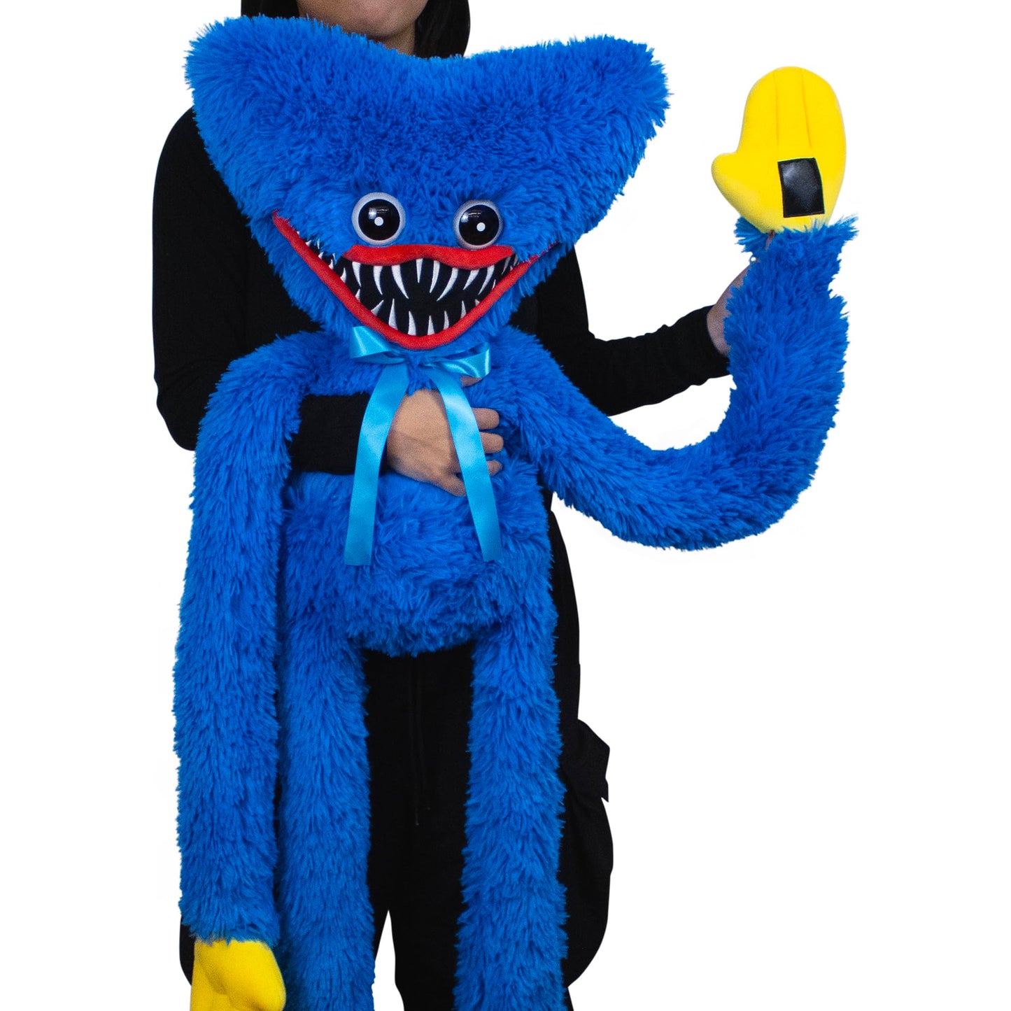 Poppy Playtime Huggy Wuggy Plush Doll - Collectible Toy For All Ages (47' Jumbo Huggy Wuggy)