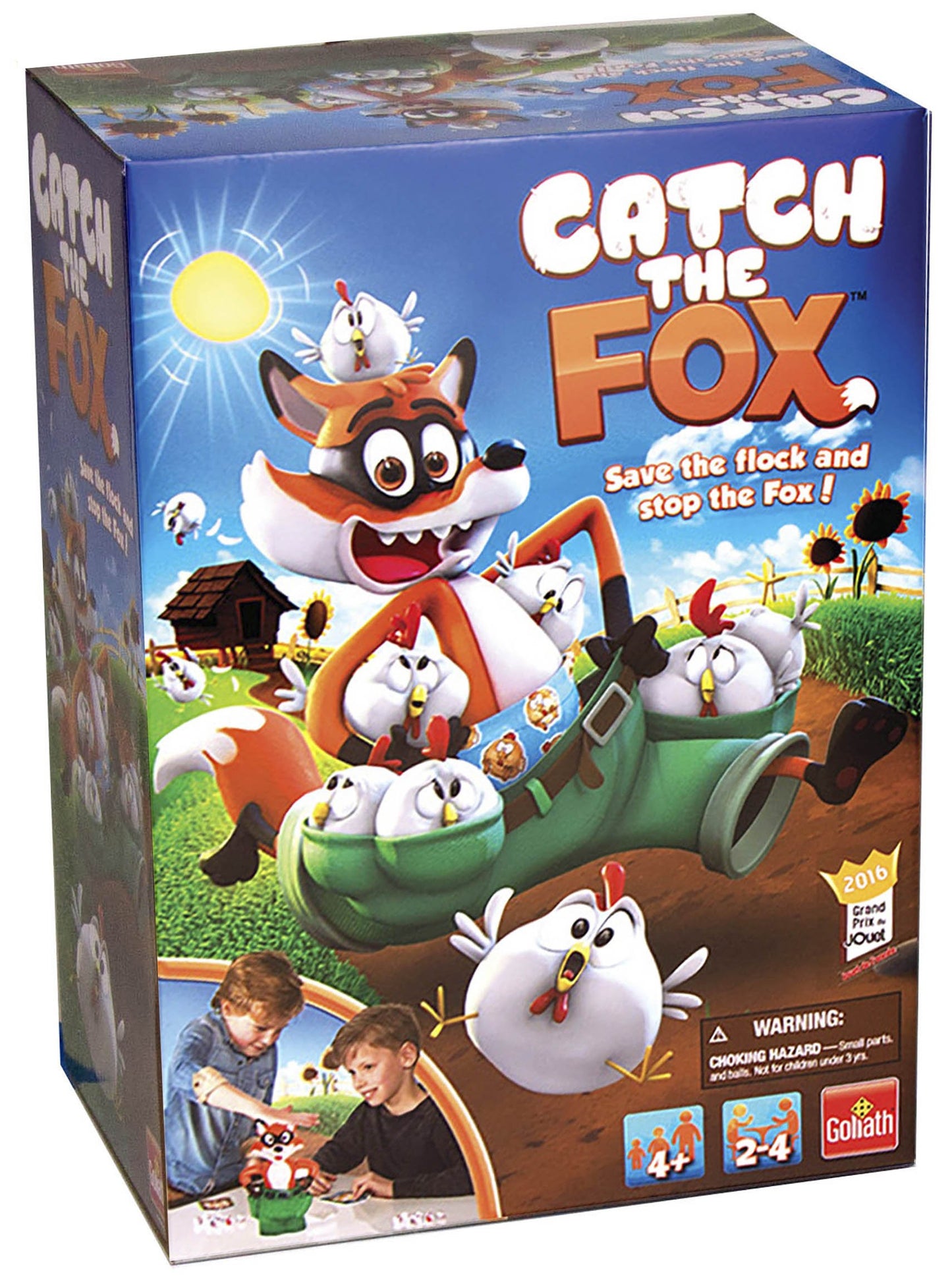 Catch The Fox - Collect The Most Chickens When The Fox Loses His Pants Game! By Goliath, 48 Months To 1188 Months