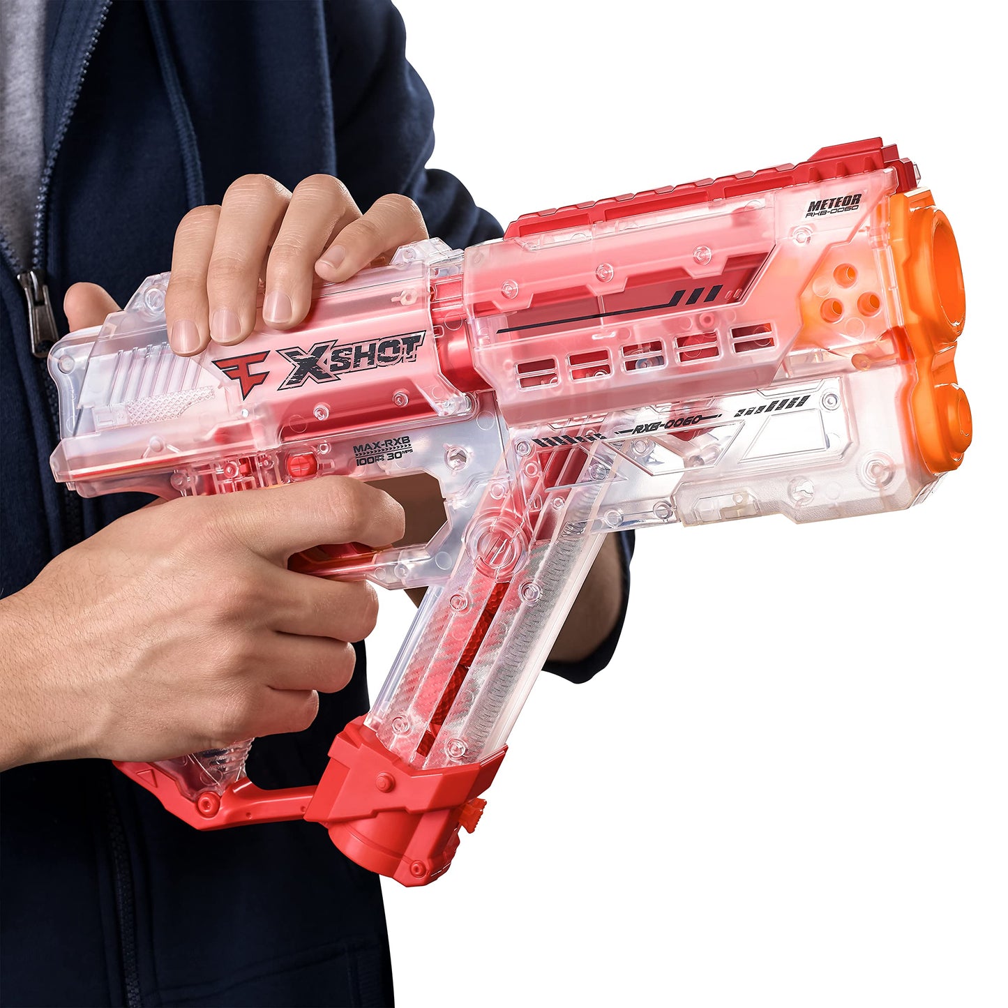 Chaos Faze Respawn (12 Dart Balls) By Zuru X Faze Clan, X-Shot Foam Dart Blaster, Toy Blaster, 100Ft/30, Toys For Kids, Teens, Adults