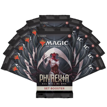 Magic: The Gathering Phyrexia: All Will Be One Bundle - 1 Compleat Edition Booster 12 Set Boosters limited availability Accessories