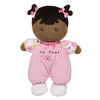 Baby Starters Plush Snuggle Buddy My First Baby Doll, Brunette Eva, Darker Complexion, 10 Inch