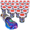 Kicko Marbled Unicorn Color Slime Set - 24-Pack Colorful Galaxy Slime For Kids - Soft, Gooey Sludge For Sensory Play And Tactile Stimulation - Ideal Slime Party Favors And Educational Slime Kit