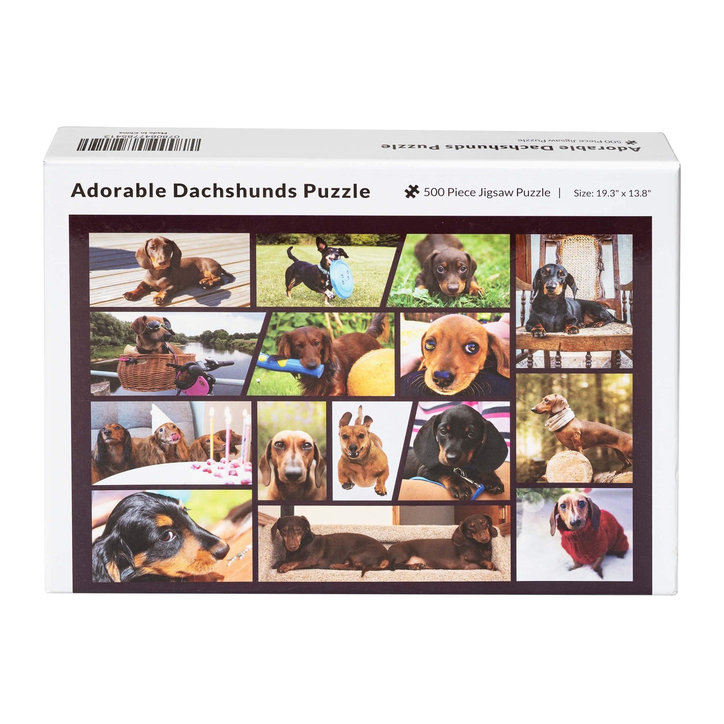 Dachshund Dogs 500 Piece Puzzles For Adults & Teens, Jigsaw Puzzles 500 Pieces For Dachshund Lover, Doxie Dad & Doxie Mama, Fun Dog Puzzle For Dachshund Jigsaw Puzzles Lover