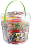 Perler Beads Justice League Fuse Bead Bucket Craft Activity Kit, 8504 pcs