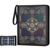 Card Binder for MTG Cards enhanced 9 Pocket Card Binder for Trading Cards 720 Double Sided Pocket Collector Card Album for Standard Cards Card Collection Folder for YGO/PTCG/Game Cards (Black Purple)