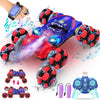 Paaxido Remote Control Car, 8WD Gesture Sensing RC Car, 2.4GHz RC Stunt Car Boys Toys with Spray & Light, Hand Controlled RC Car