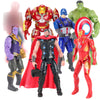 7Pcs Superhero Action Figures Toys, Collectible Figures Gift For Kids And Fans Obsessed With Character Collections