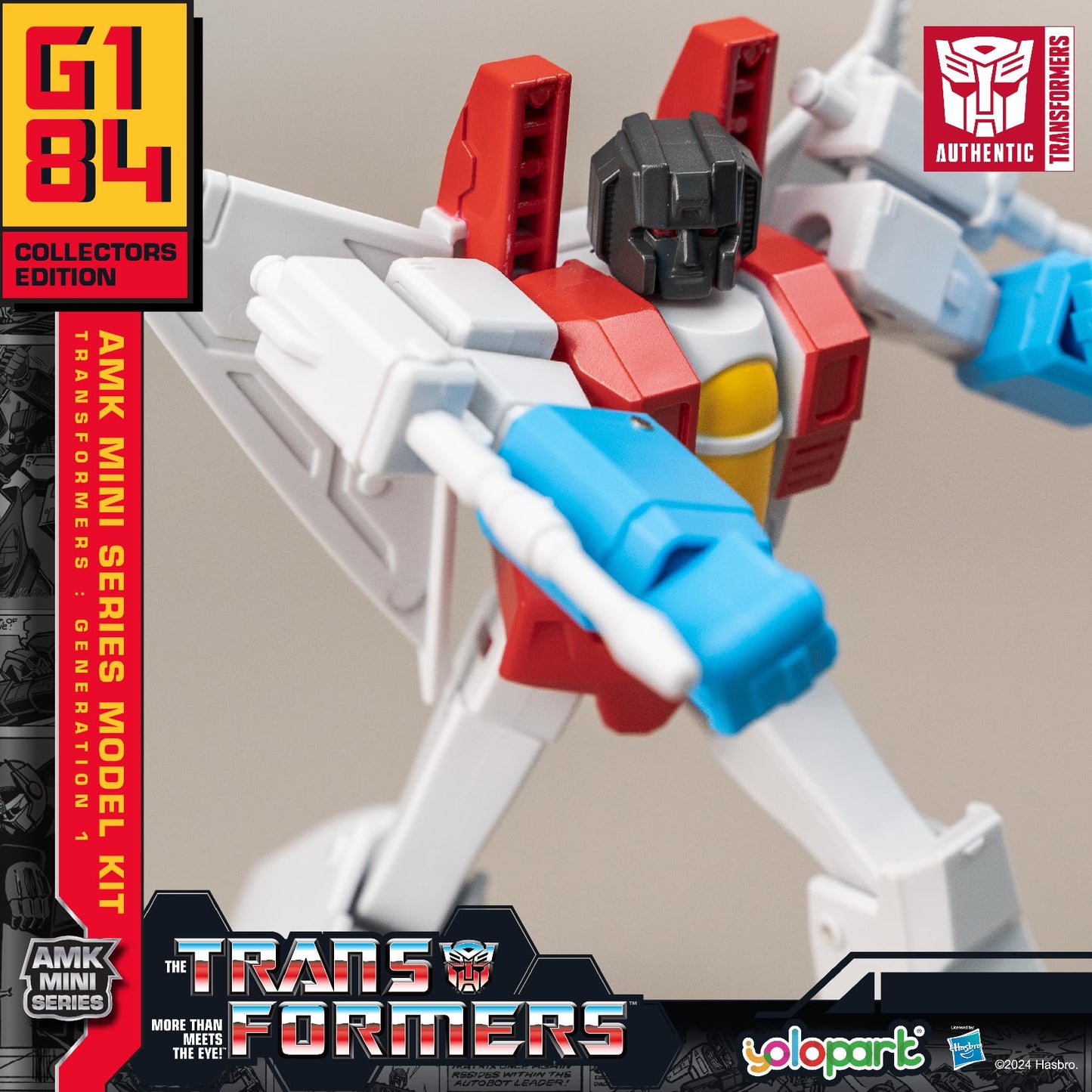 Starscream Transformer Toy,Amk Mini Series Transformers G1 Action Figures,4.33 Inch Highly Articulated Transformers Decepticon Model Kit,Collectible Toys For Boys Girls Age 8 And Up,No Converting