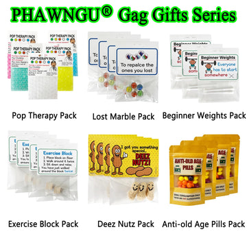 PHAWNGU Emotional Support Willy - 3 Pack Stress Relief Gag Toy Funny mature-themed Humor Gift for Friends Coworkers White Elephant Secret Santa Stocking Stuffers