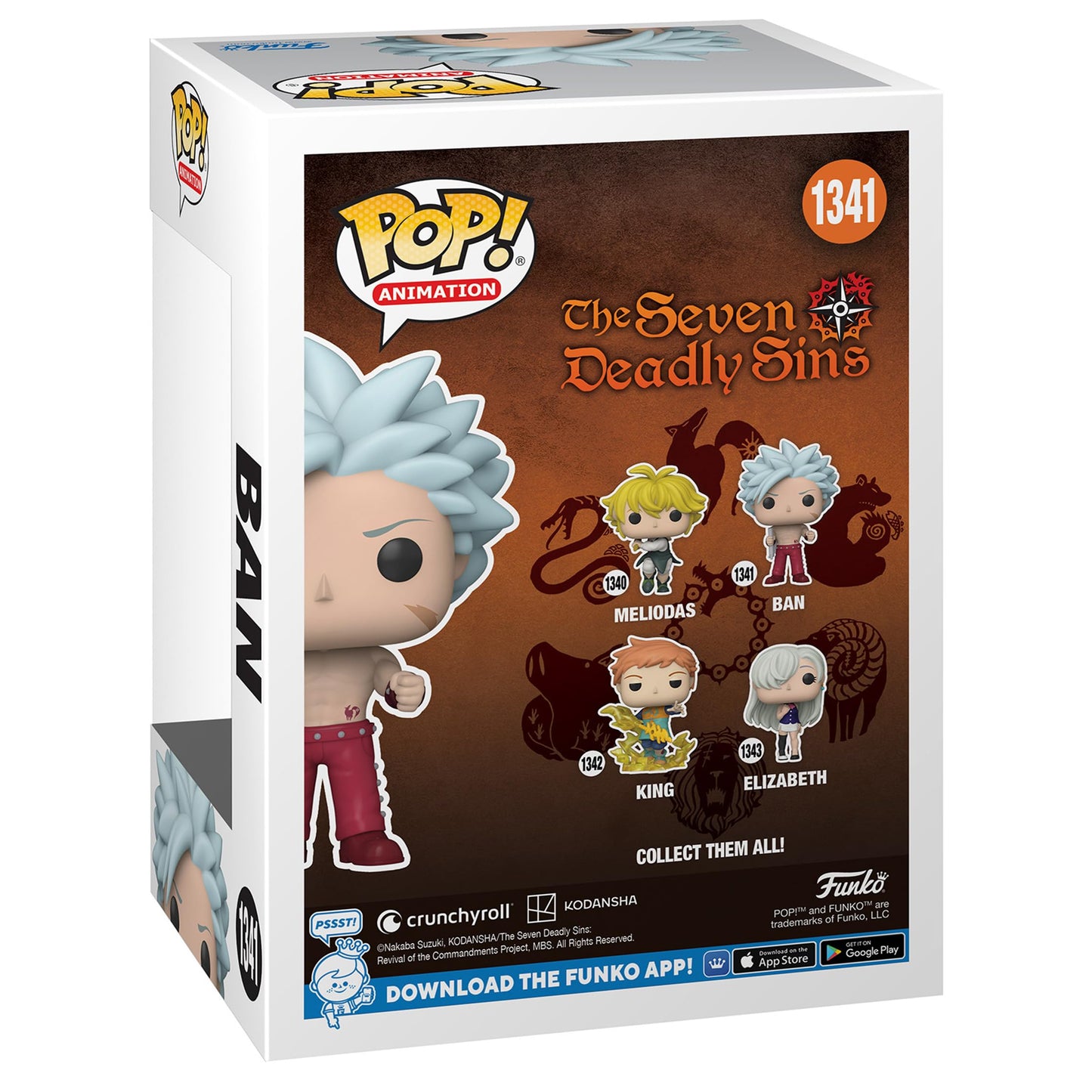 Pop! Animation: The Seven Deadly Sins: Ban (Diamond) Previews Exclusive Vinyl Figure