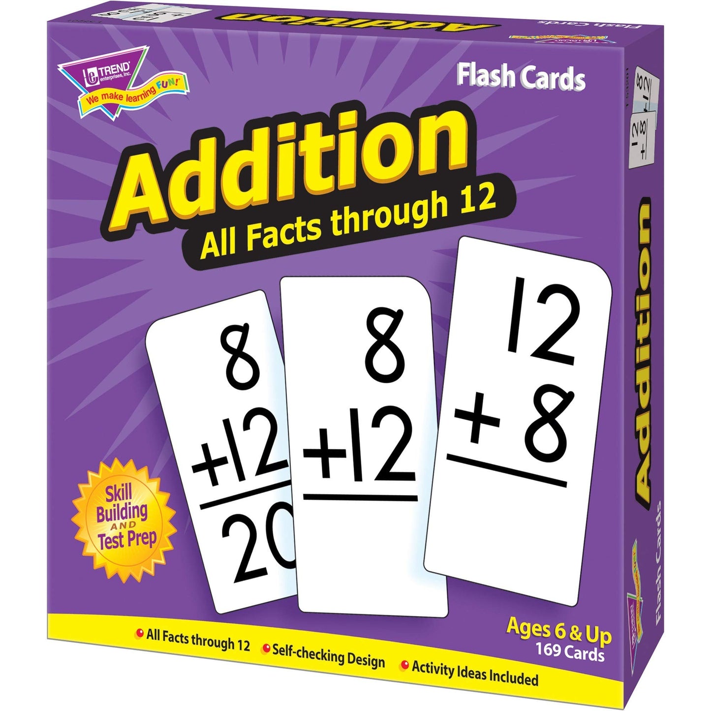 Flash Cards All Facts 169/Box 0-12 Addition -- Case Of 3