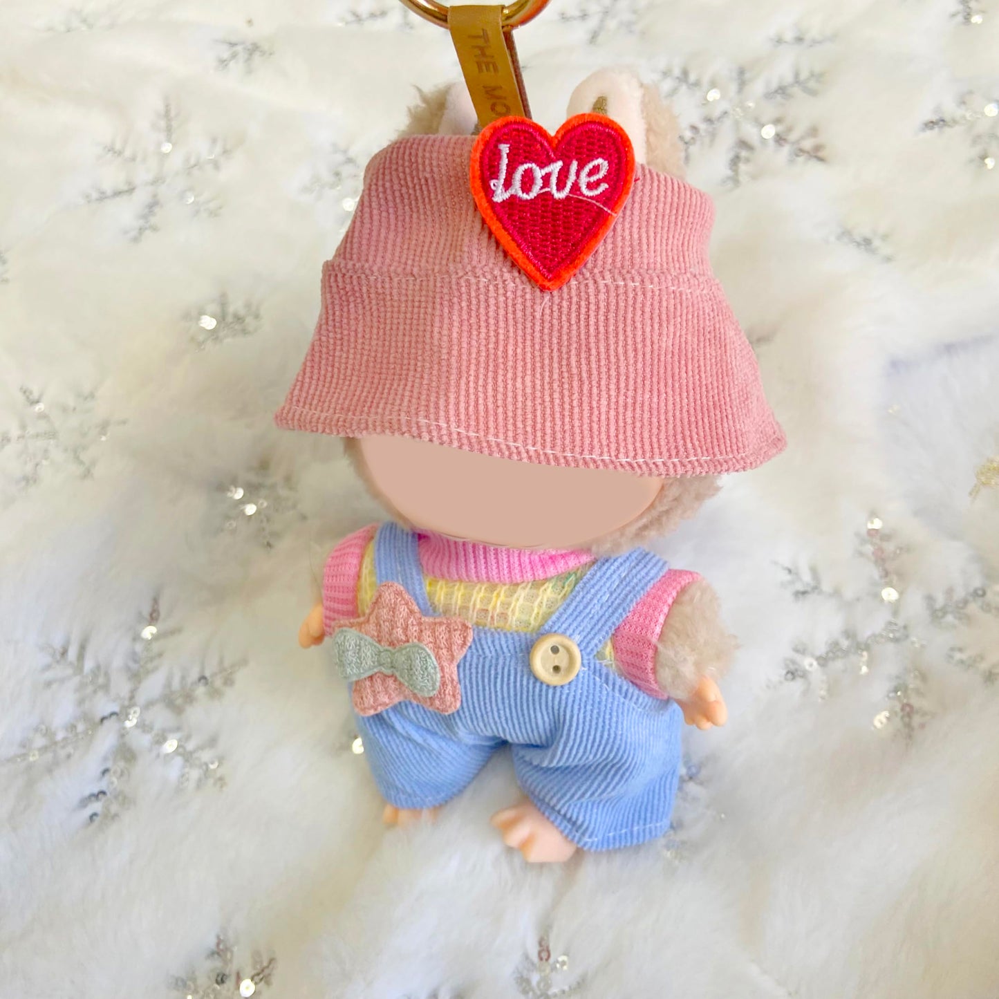 AYJK7 Doll Clothing Compatible with 6.7 Inch Labubu Doll Clothes(no Doll Included) 17cm Outfits Animal Chic Style Fashion Accessories