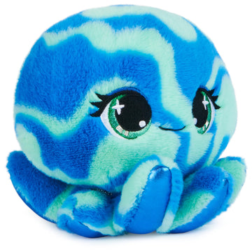 P.Lushes Designer Fashion Pets Marina Coves Premium Octopus Stuffed Animal, Blue And Green, 6