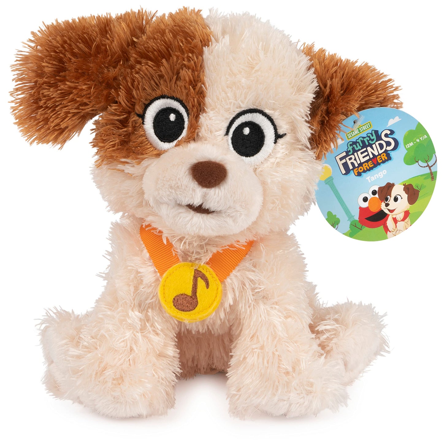 Gund Sesame Street Furry Friends Forever Tango Plush Premium Stuffed Animal For Ages 1 And Up Browncream 7A