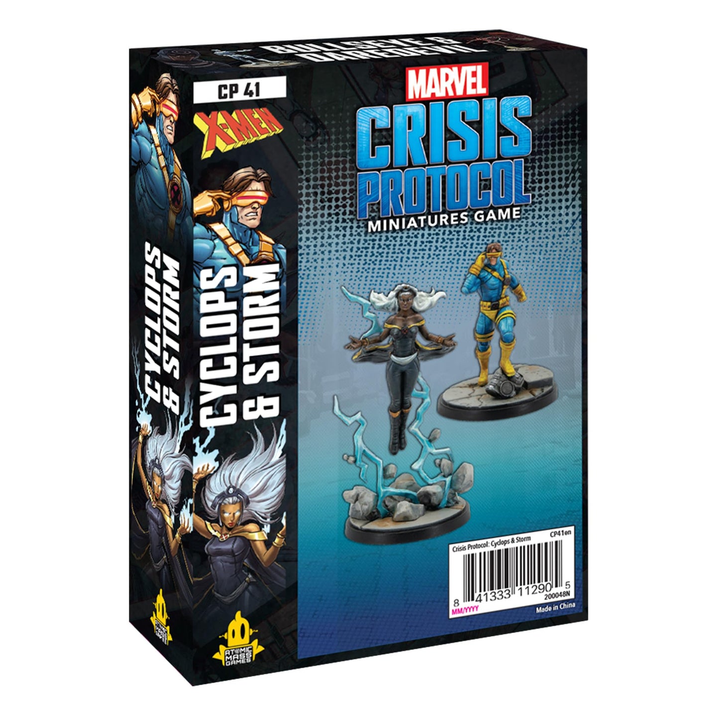 Marvel: Crisis Protocol Cyclops & Storm CHARACTER PACK - Lead the X-Men to Victory with Powerful Mutant Heroes! Tabletop Superhe