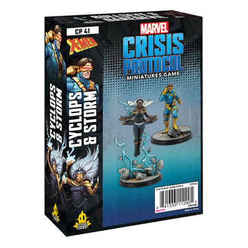 Marvel: Crisis Protocol Cyclops & Storm CHARACTER PACK - Lead the X-Men to Victory with Powerful Mutant Heroes! Tabletop Superhe