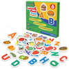 Kasfalci Magnetic Letters And Foods,52 Foam Objects,Refrigerator Fridge Magnets For Kids,Abc Magnets For Toddlers,Alphabet Learn
