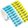 Epakh 400 Pieces Prank Stickers Funny Gag Pranks Gifts For Prank Stuff And Practical Jokes (Yellow, Blue)