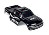 Summitlink Custom Body Compatible For 1/10 Scale Rc Car Or Truck (Truck Not Included) (Police Black)