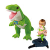 Ecobuddiez - T-Rex From Deluxebase. 14 Inch T Rex Plush Toy. Eco Friendly Child Safe Dinosaur Stuffed Animal Made From Recycled Plastic Bottles.