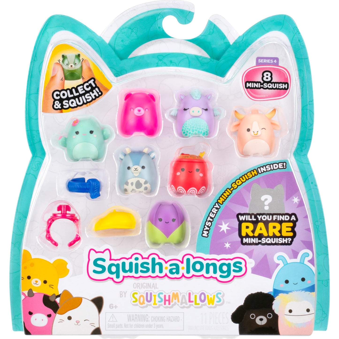 Squish-a-longs Mini-Squish 8-Pack (Wave 4, Style 3)