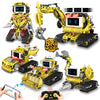 Suplanet 5-in-1 Programmable Robot Building Block Set for Kids Age 6 7 8 9 10 11 12-14, with APP or Remote Control & LED Display
